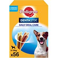 Pedigree Dentastix Snack Dental para la Higiene Oral de Perros Pequeños (1 Pack de 56ud)